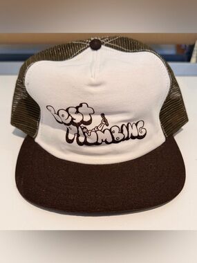 Vintage Trucker Hat Best Plumbing 70s Funny Snap Back